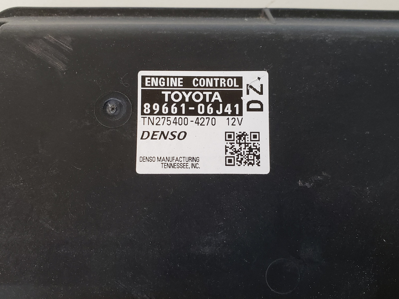 2010-2011 Camry 89661-06J41 Computer Brain Engine Control ECU ECM EBX Module