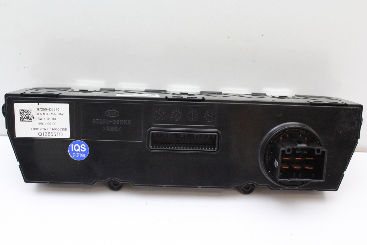 16 17 18 Optima 97250-D5510 Climate Control Panel Temperature Unit A/C Heater