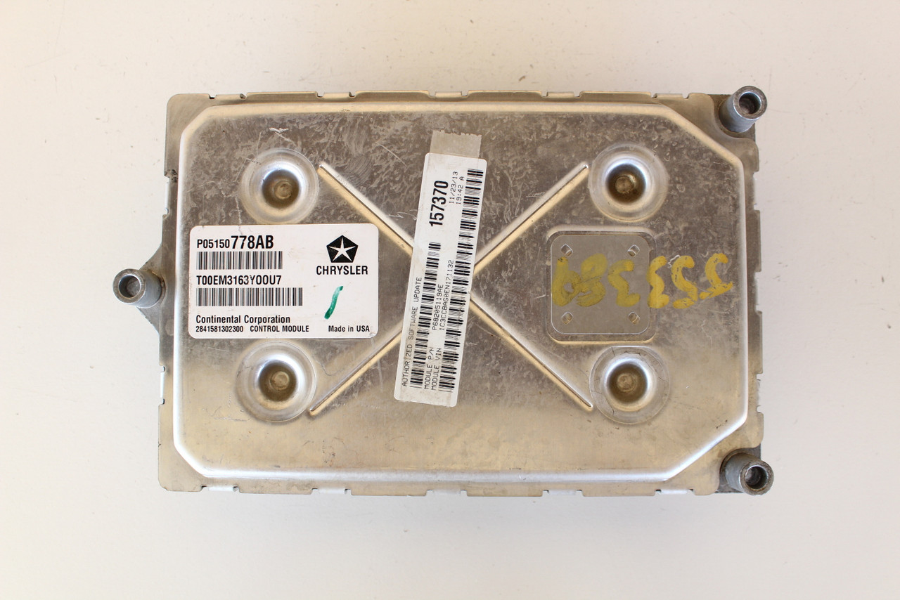 2014 Dodge Caravan P68205119AE Computer Brain Engine Control ECU ECM EBX Module