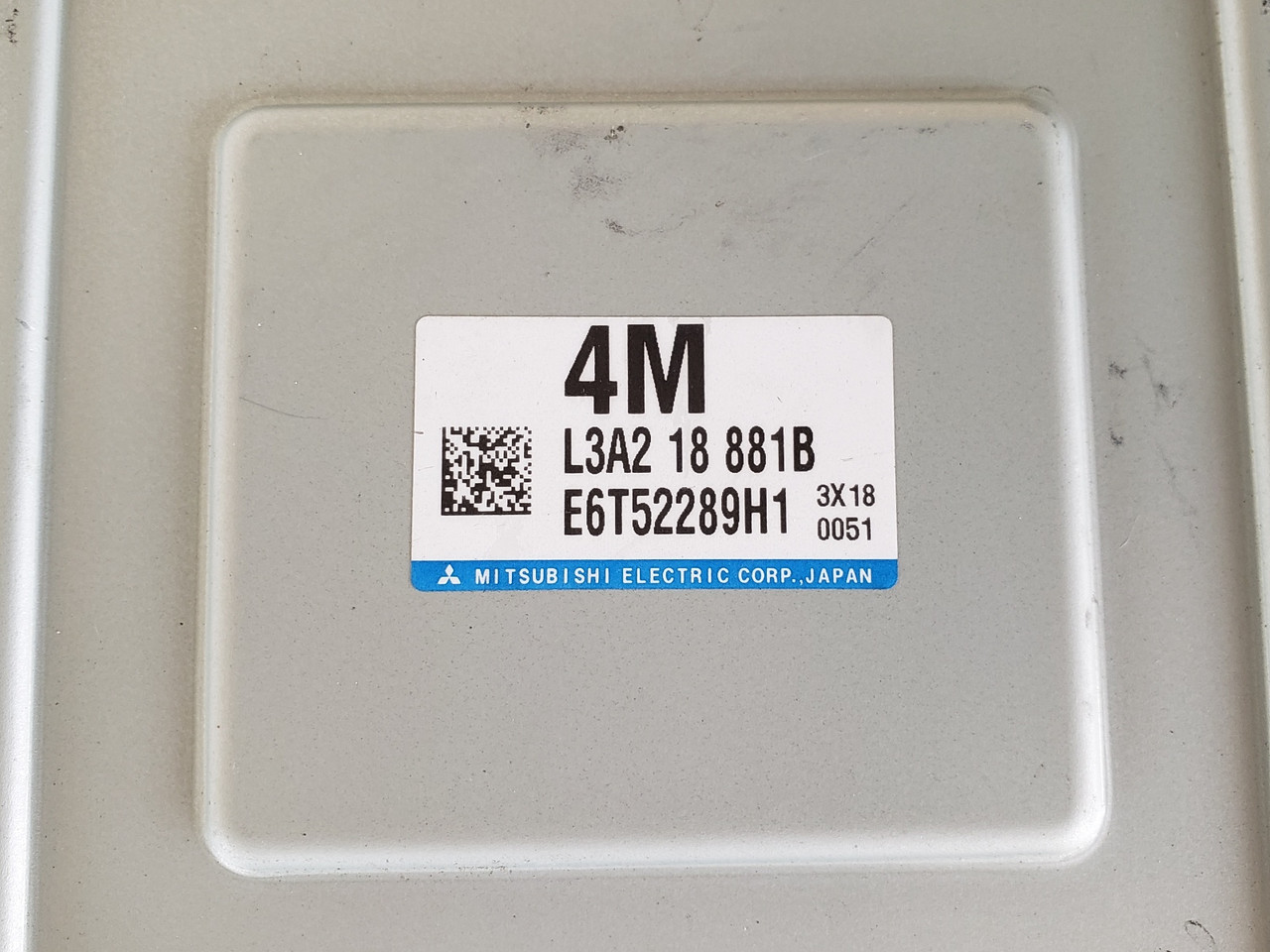 2004 Mazda 3 L3A2 18 881B Computer Brain Engine Control ECU ECM EBX Module