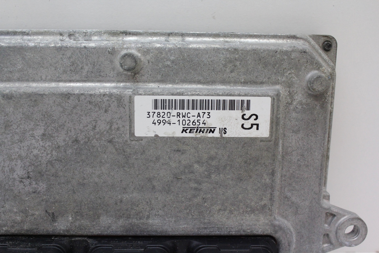 2010 10 Acura RDX 37820-RWC-A73 Computer Brain Engine Control ECU ECM EBX Module 2010 10 Acura RDX 37820-RWC-A73 Computer Brain Engine Control ECU ECM EBX Module