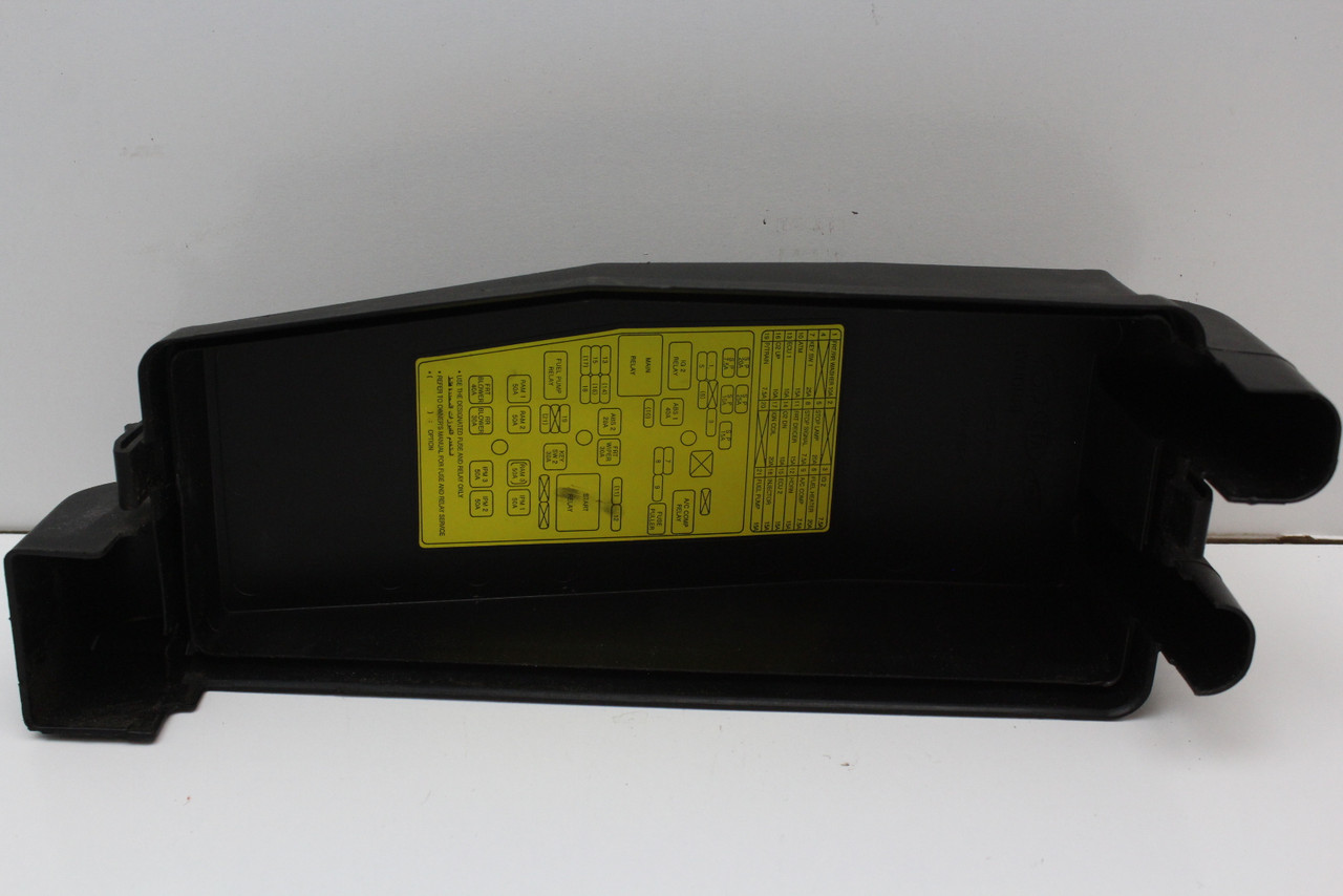 06-10 Kia Sedona 91950-4D020 Fusebox Fuse Box Junction Relay Module