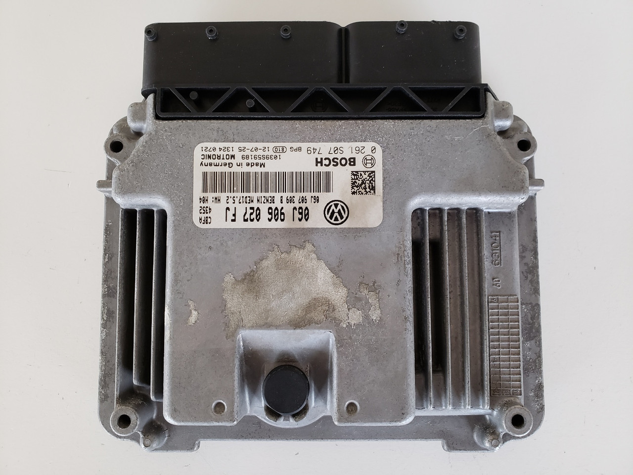 2013 VW Jetta 06J 906 027 FJ Computer Brain Engine Control ECU ECM EBX  Module