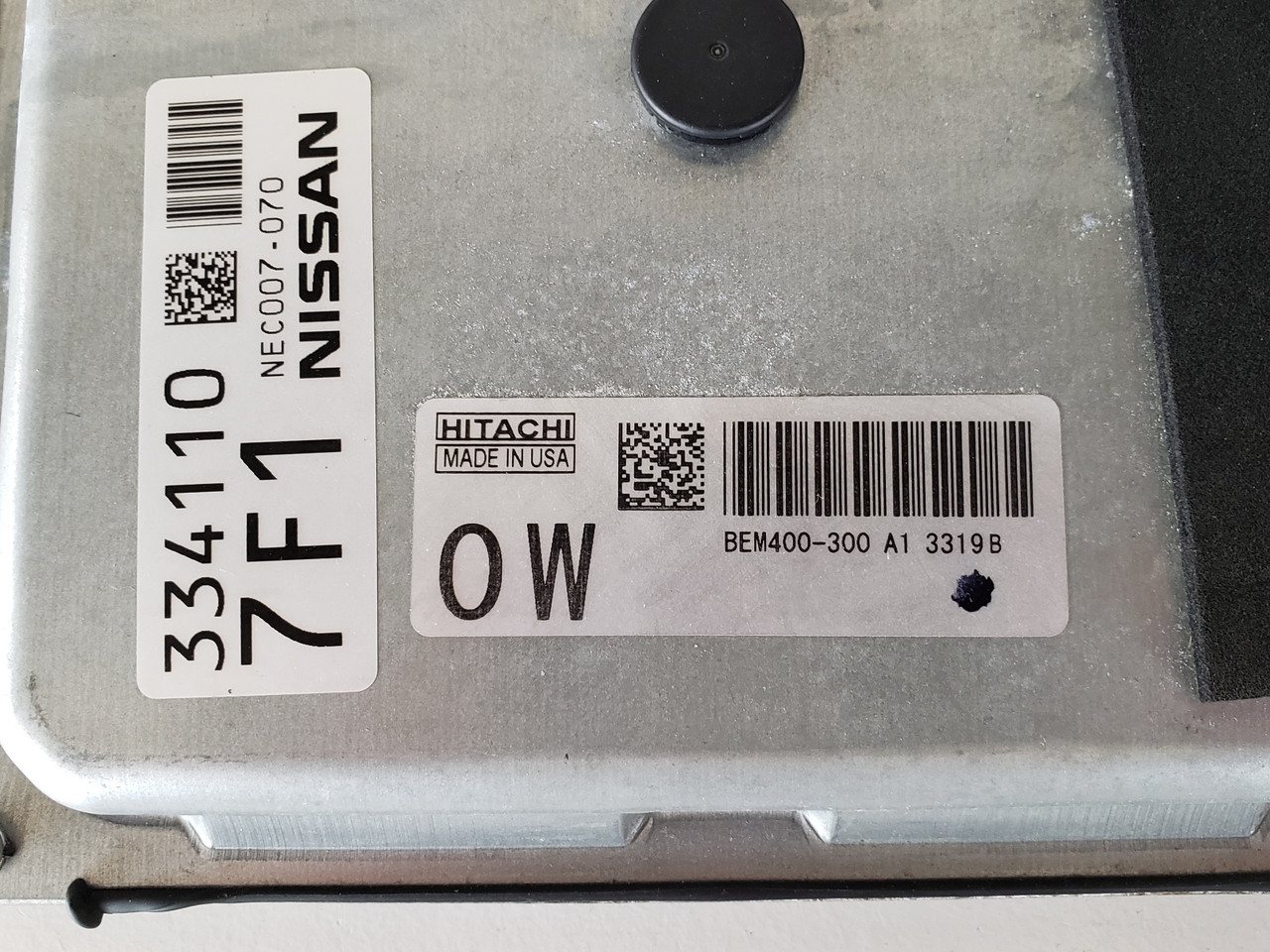 2013 Nissan Sentra NEC007-070 Computer Brain Engine Control ECU ECM EBX Module