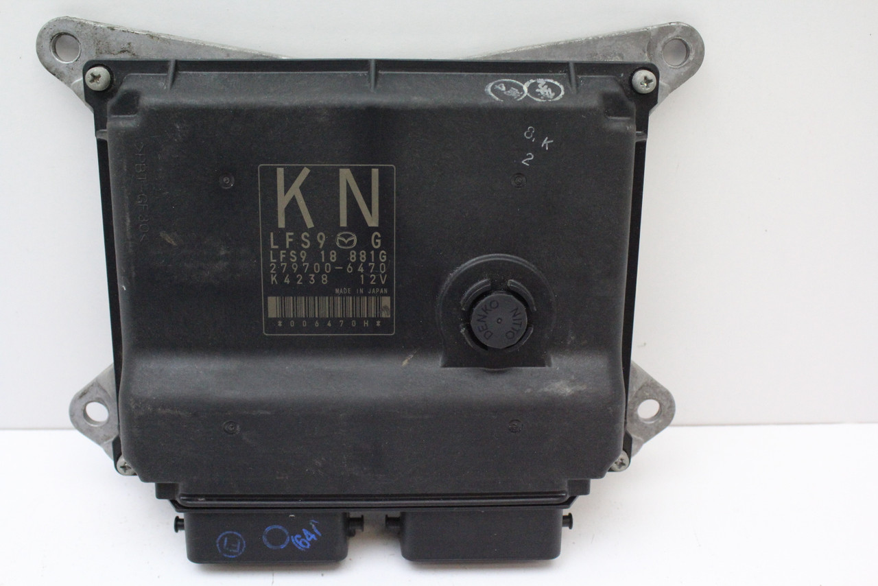 07 08 09 Mazda 3 LFS9 18 881G Computer Brain Engine Control ECU