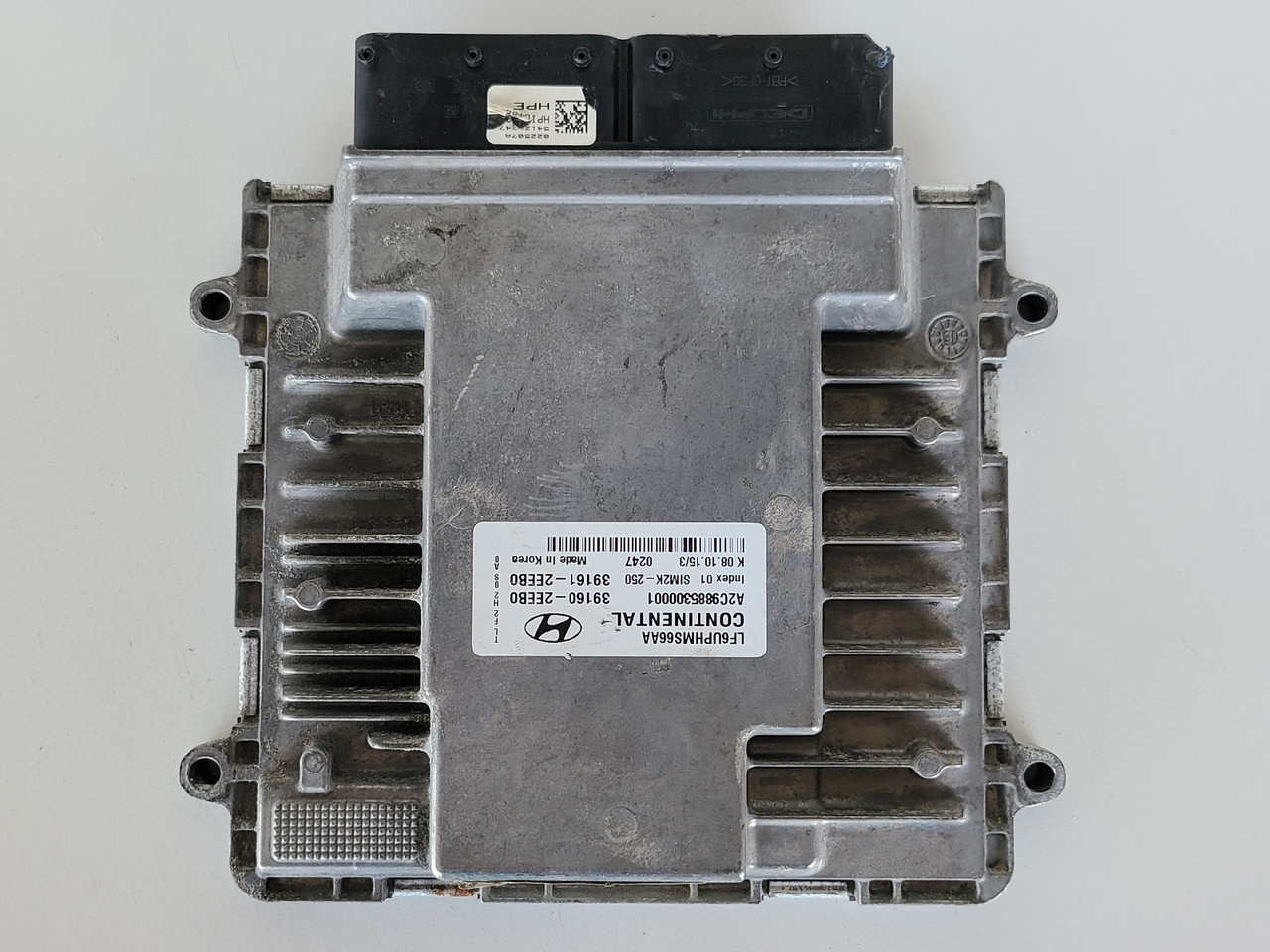 2016-2017 Sonata 39161-2EEB0 Computer Brain Engine Control ECU ECM EBX Module