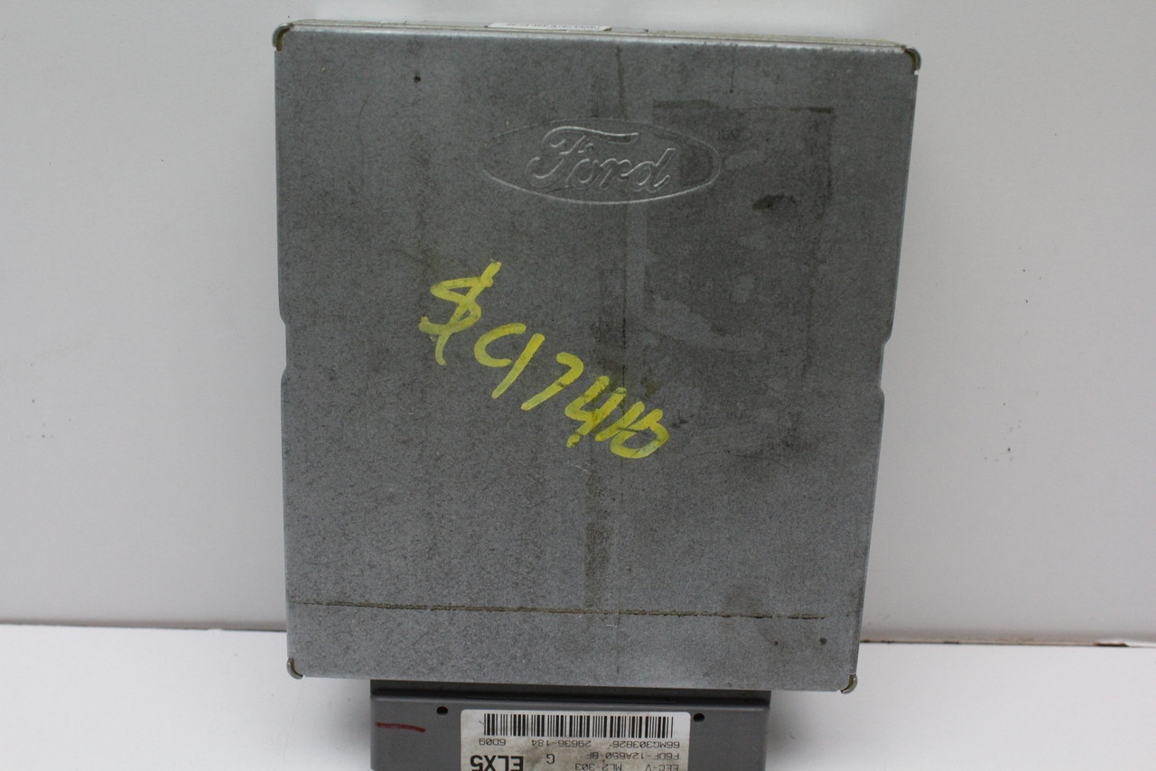 1996 96 Ford Taurus F6DF-12A650-BF Computer Brain Engine Control ECU ECM Module