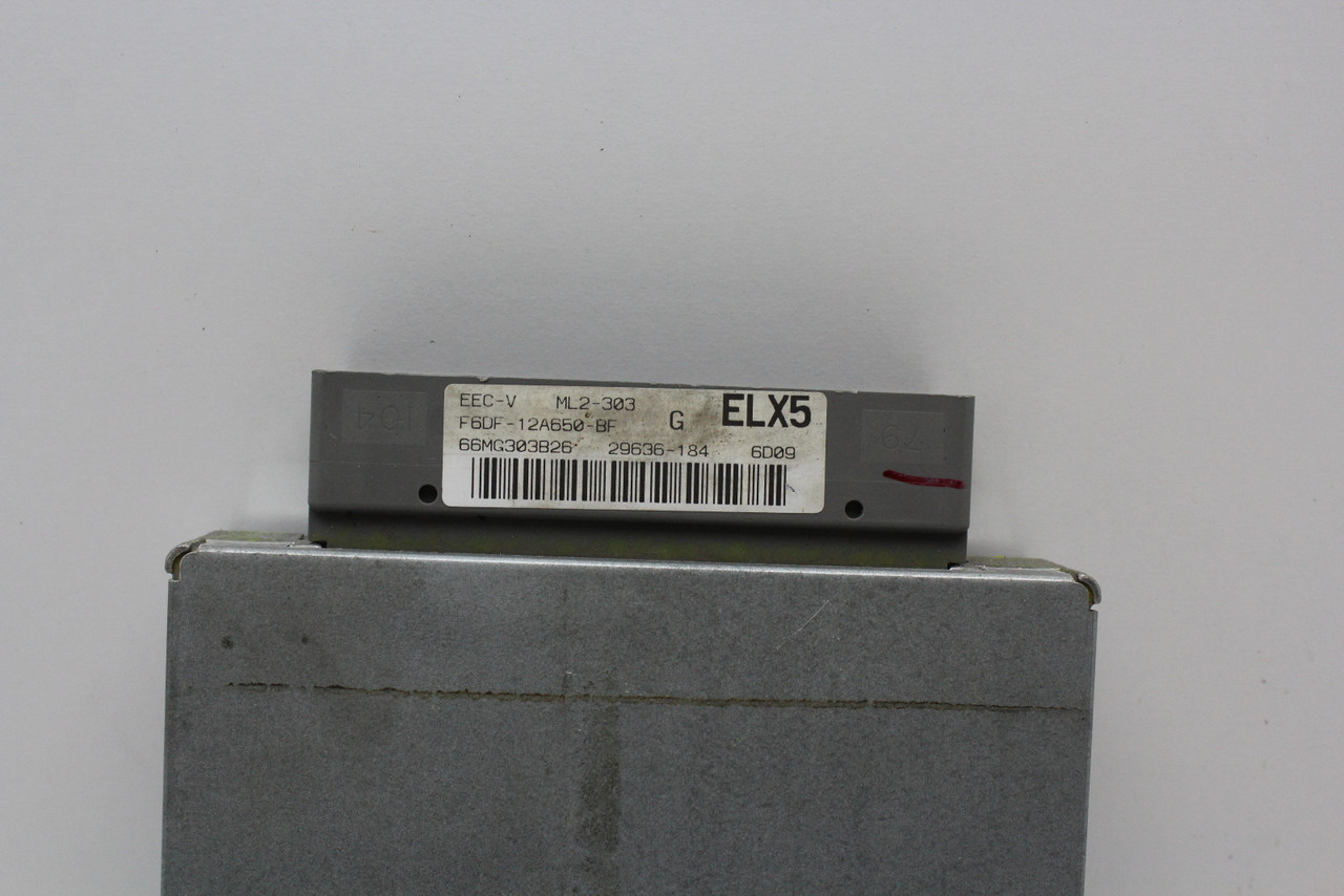 1996 96 Ford Taurus F6DF-12A650-BF Computer Brain Engine Control ECU ECM Module