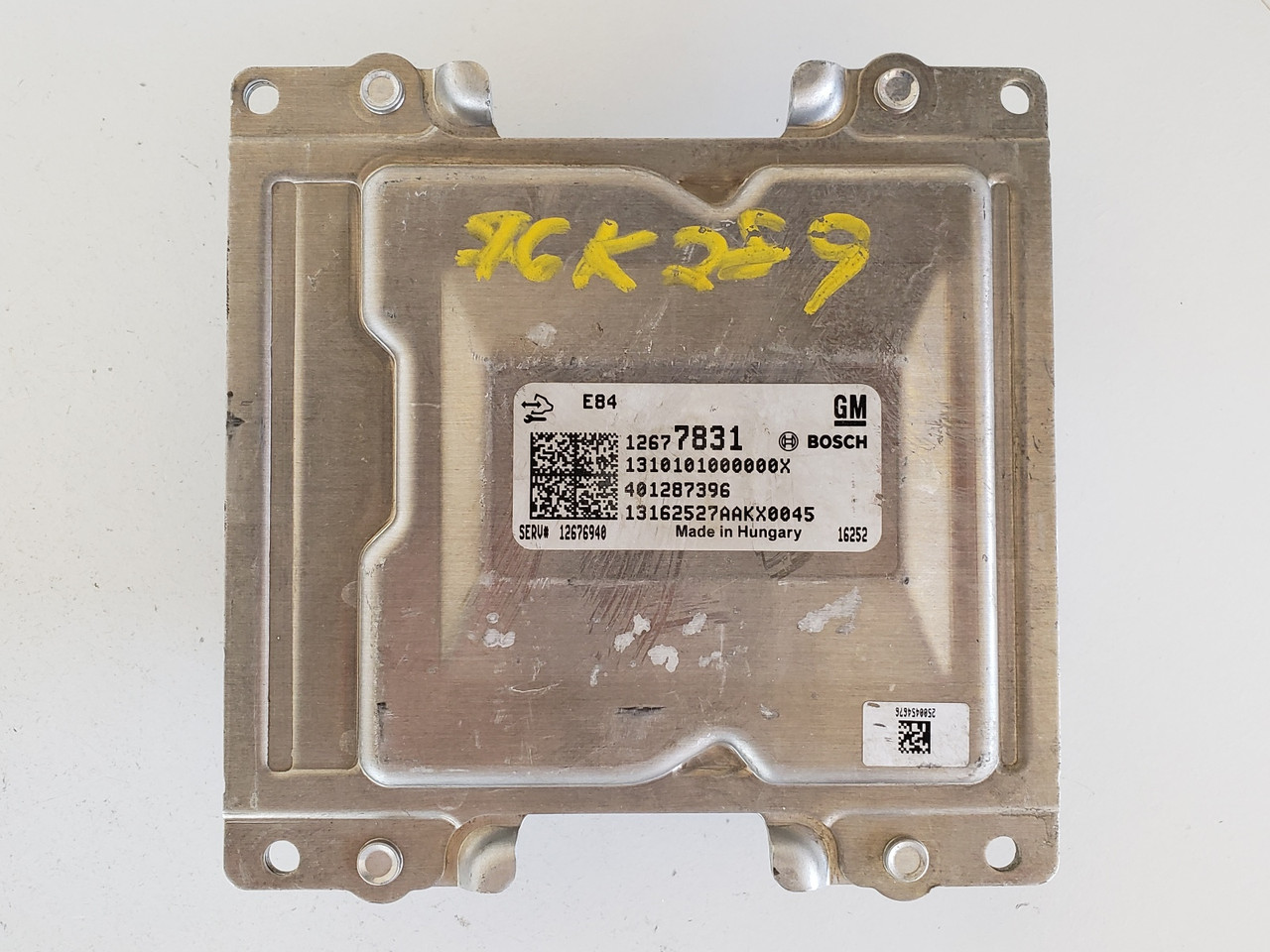 2017 Chevy Spark 12676940 Computer Brain Engine Control ECU ECM EBX Module