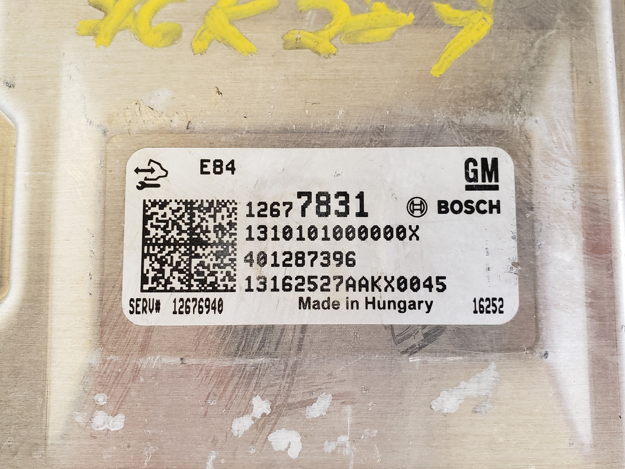 2017 Chevy Spark 12676940 Computer Brain Engine Control ECU ECM EBX Module