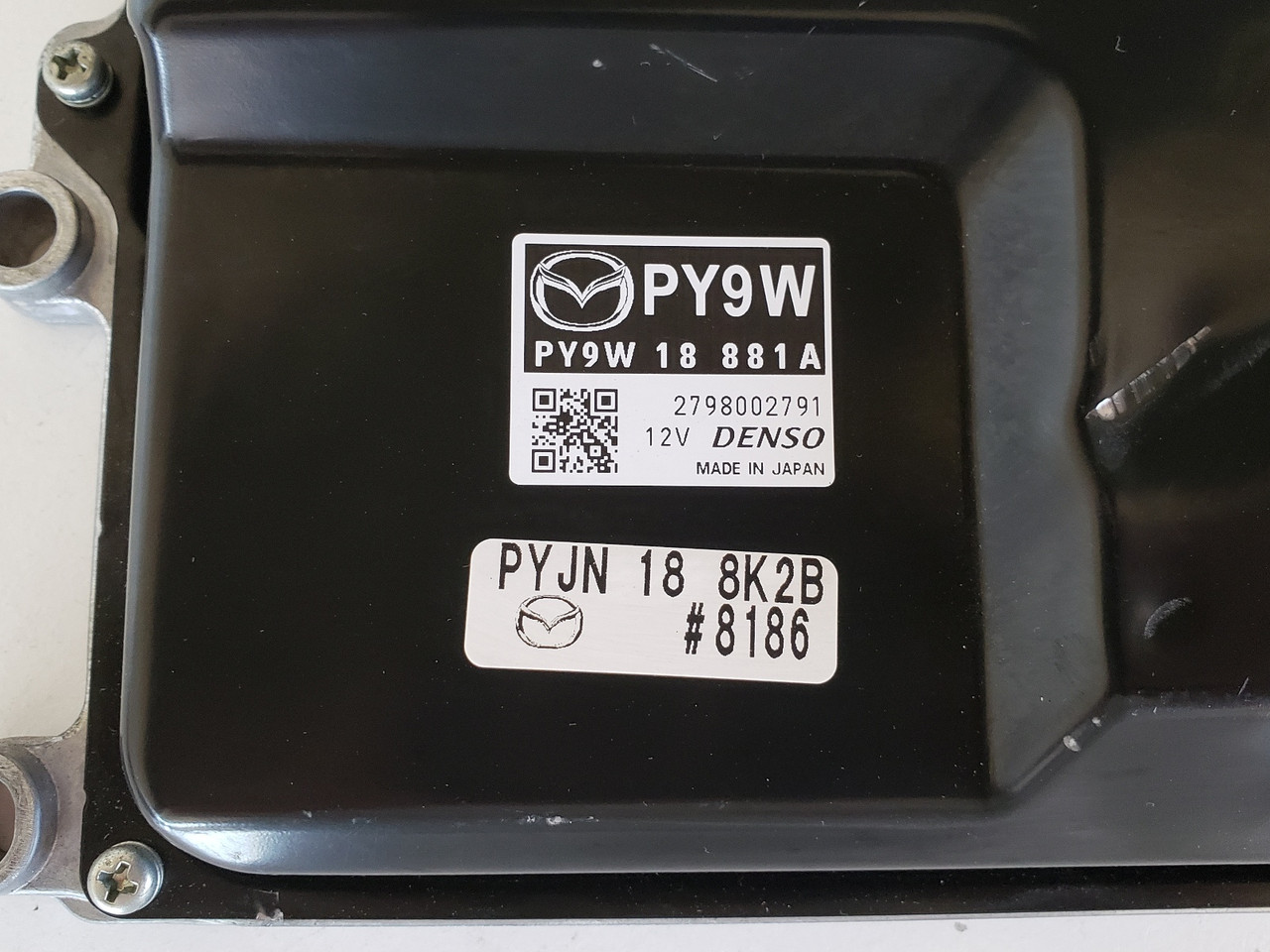 2017 Mazda 6 PY9W 18 881A Computer Brain Engine Control ECU