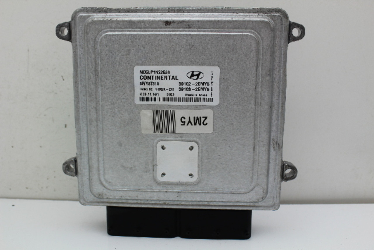 15 Hyundai Elantra 39103-2EMY5 Computer Brain Engine Control ECU ECM EBX Module