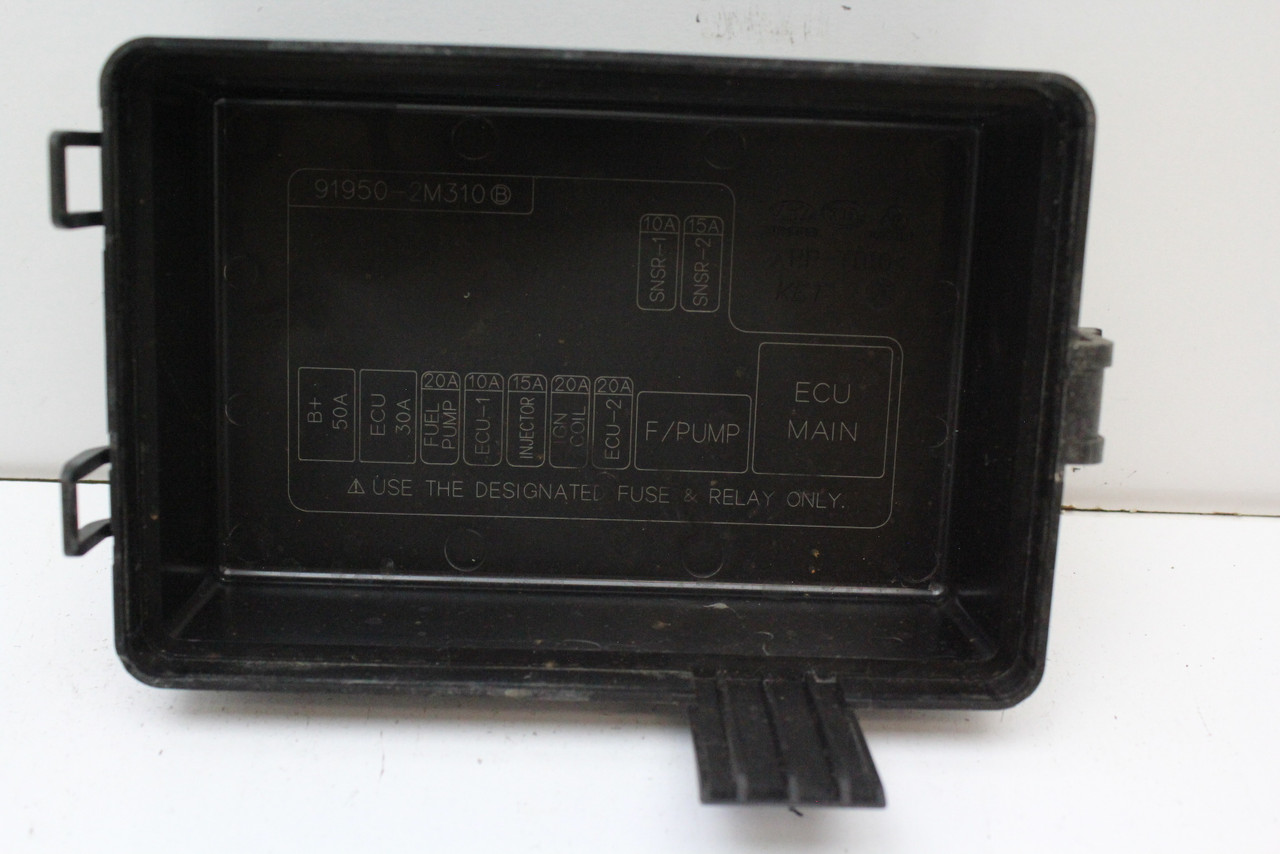 09-12 Hyundai Genesis CPE 914002M070 Fusebox Fuse Box Relay Unit Module