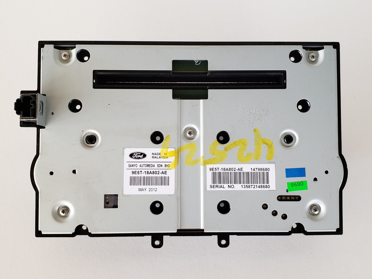 10-12 Fusion 9E5T-18A802-AE Information Audio Control Panel