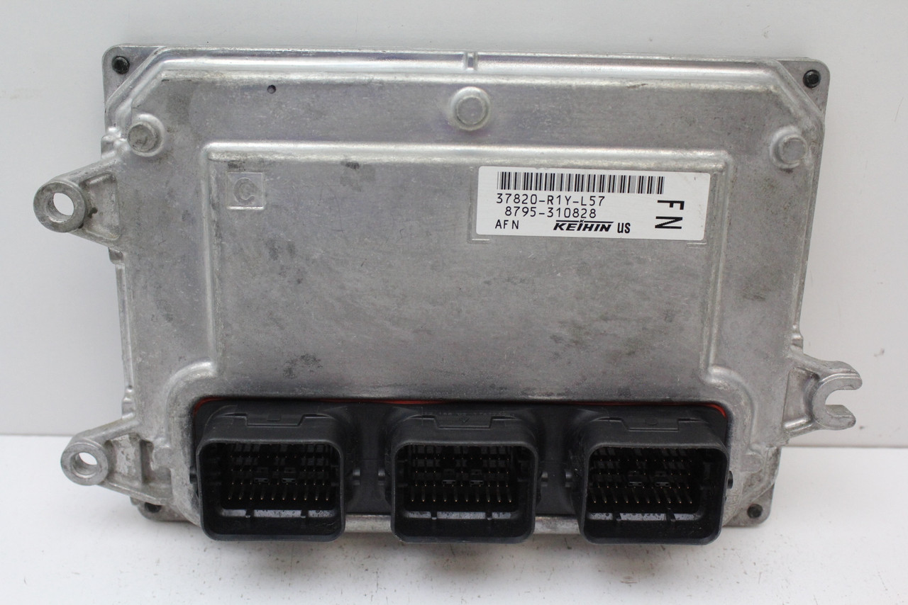 12 13 Honda Civic 37820-R1Y-L57 Computer Brain Engine Control ECU ECM EBX Module