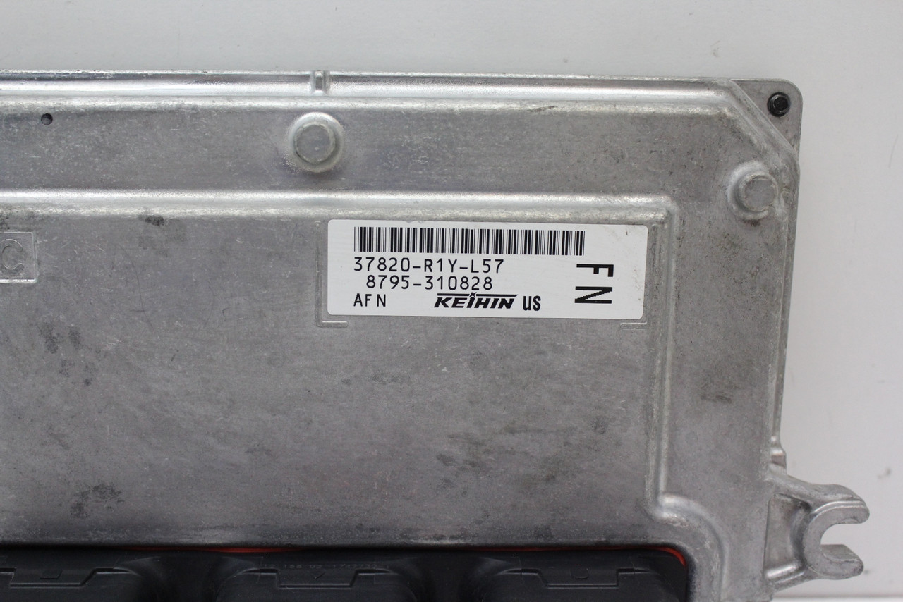 12 13 Honda Civic 37820-R1Y-L57 Computer Brain Engine Control ECU ECM EBX Module