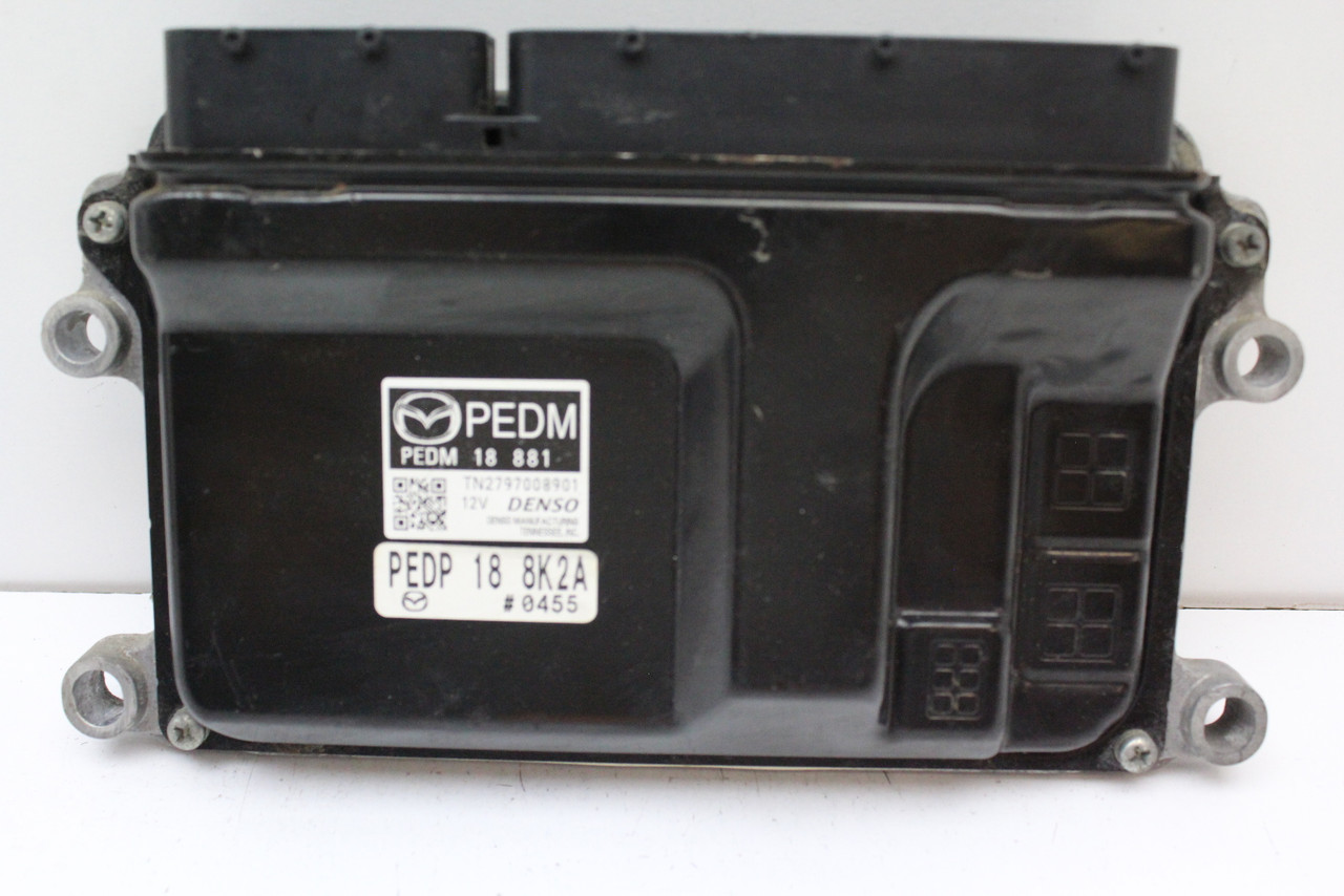 14 2014 Mazda 3 PEDM 18 881 Computer Brain Engine Control ECU ECM EBX Module