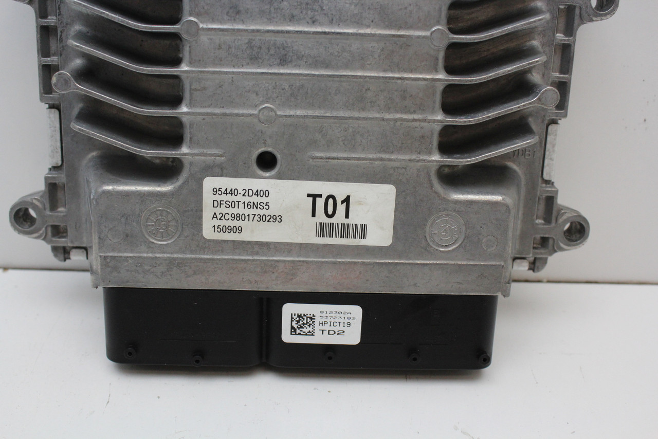 16 2016 Hyundai Veloster 1.6L 95441-2D400 Computer Engine Control ECU ECM Module