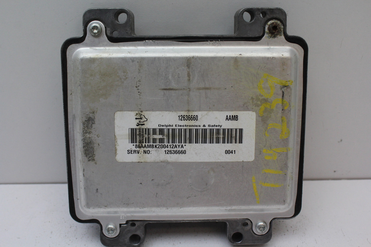 06 07 08 09 Impala 12636660 Computer Brain Engine Control ECU ECM EBX Module