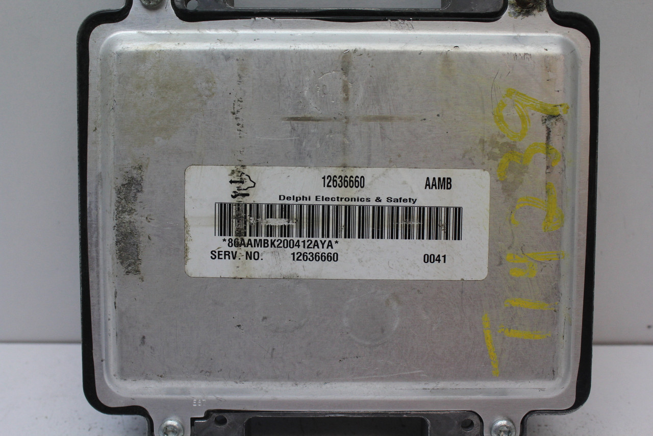 06 07 08 09 Impala 12636660 Computer Brain Engine Control ECU ECM EBX Module