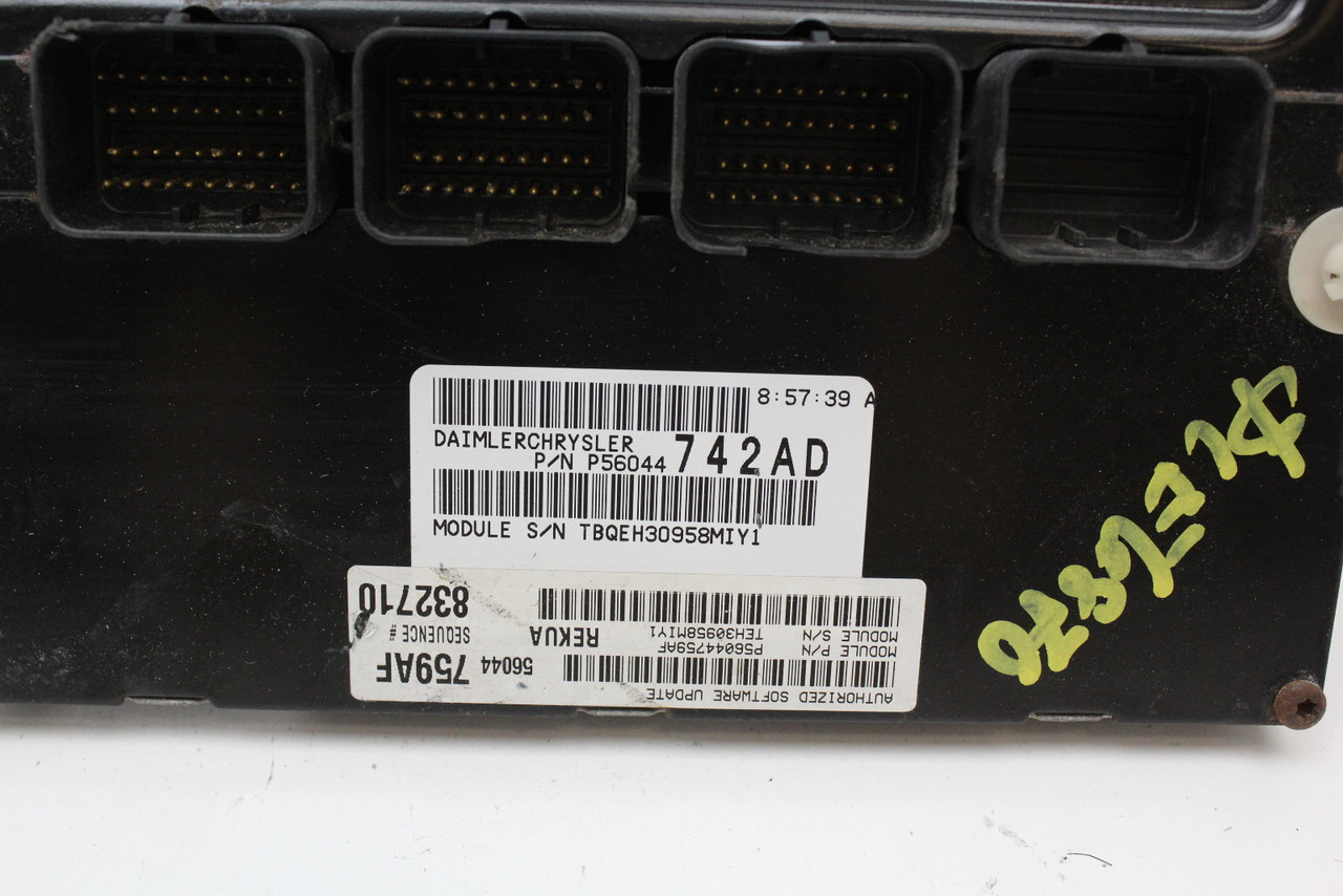 06 2006 Jeep Grand Cherokee P56044759AF Computer Engine Control ECU ECM Module