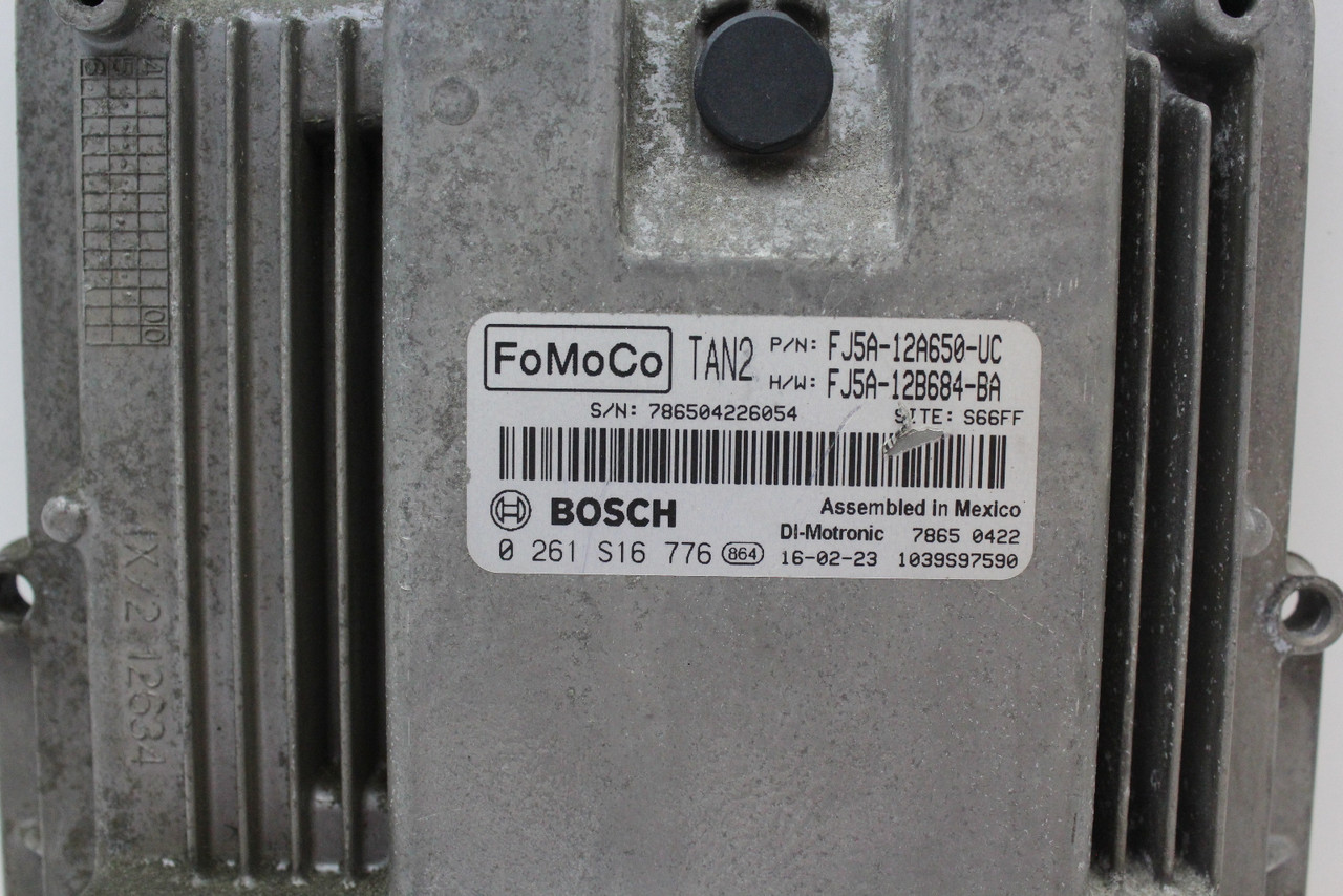 16 2016 Ford Escape FJ5A-12A650-UC Computer Engine Control ECU ECM EBX Module 16 2016 Ford Escape FJ5A-12A650-UC Computer Engine Control ECU ECM EBX Module