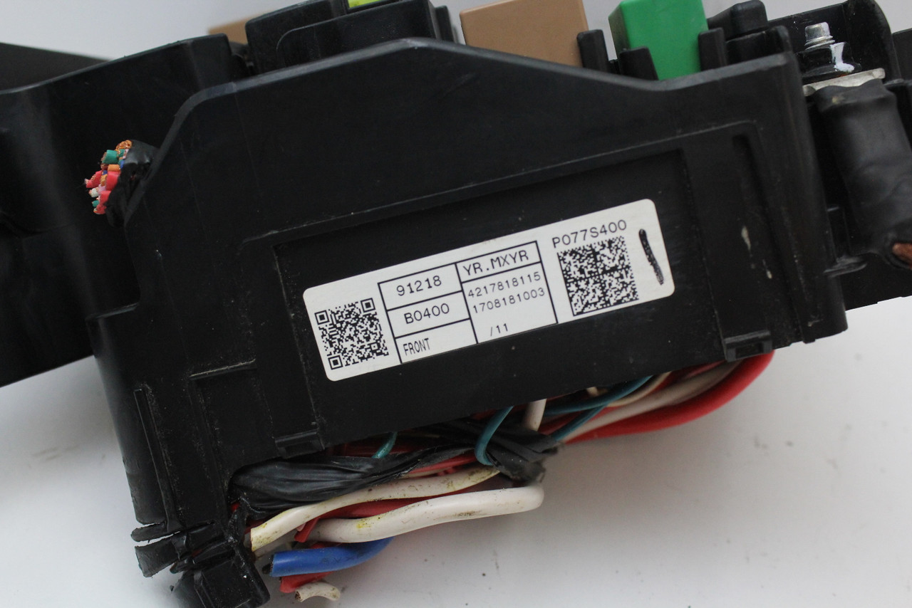 17 18 Kia Forte 91218 B0400 Fusebox Fuse Box Relay Unit Module 17 18 Kia Forte 91218 B0400 Fusebox Fuse Box Relay Unit Module