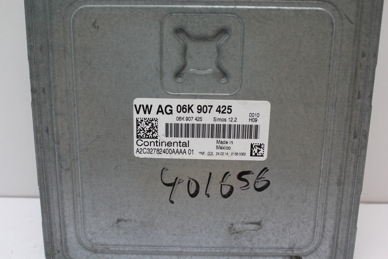 2014 14 Volkswagen Jetta 06K 907 425 Computer Engine Control ECU ECM EBX Module