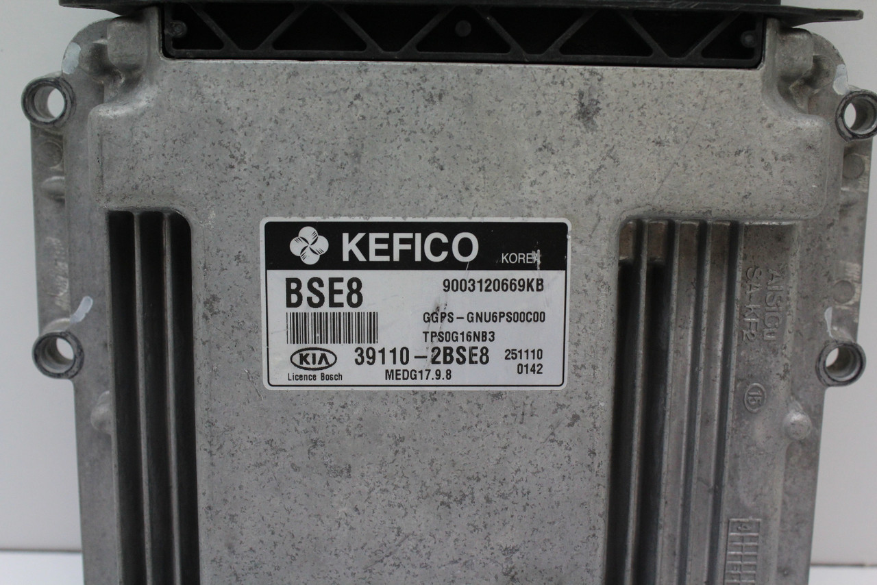 2016 16 Kia Soul 39110-2BSE8 Computer Brain Engine Control ECU ECM EBX Module