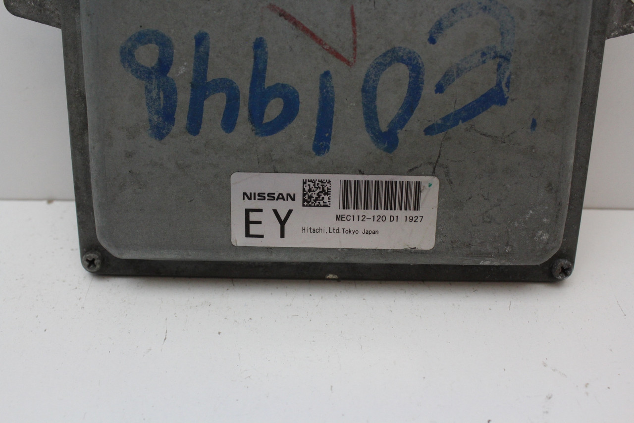 12 2012 Nissan Rogue 2.5L MEC112-120 D1 Computer Engine Control ECU ECM Module 12 2012 Nissan Rogue 2.5L MEC112-120 D1 Computer Engine Control ECU ECM Module
