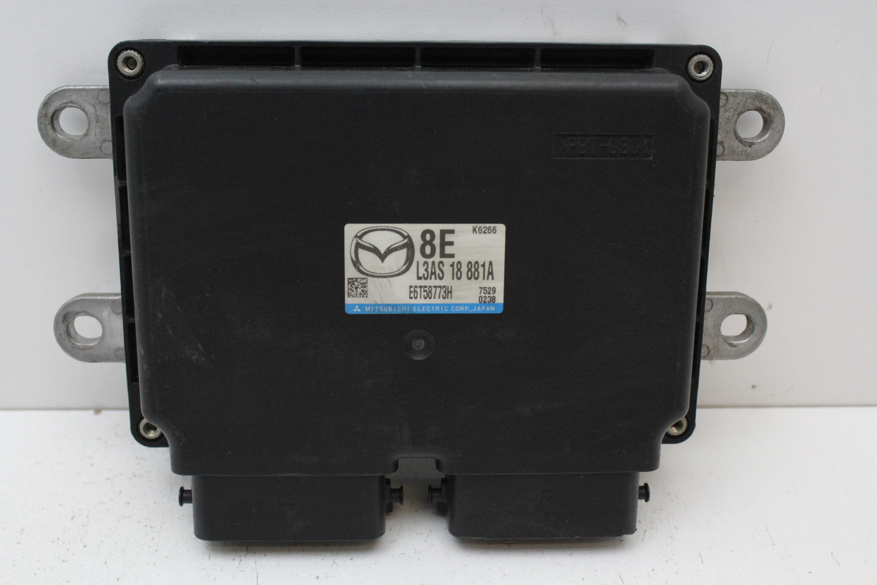 08 09 Mazda 3 L3AS 18 881A Computer Brain Engine Control ECU ECM EBX Module
