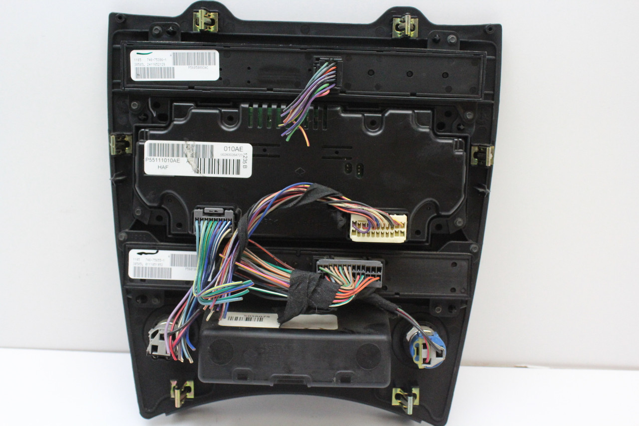 05-10 Grand Cherokee P55111010AE Climate Control Panel Temperature Unit A/C