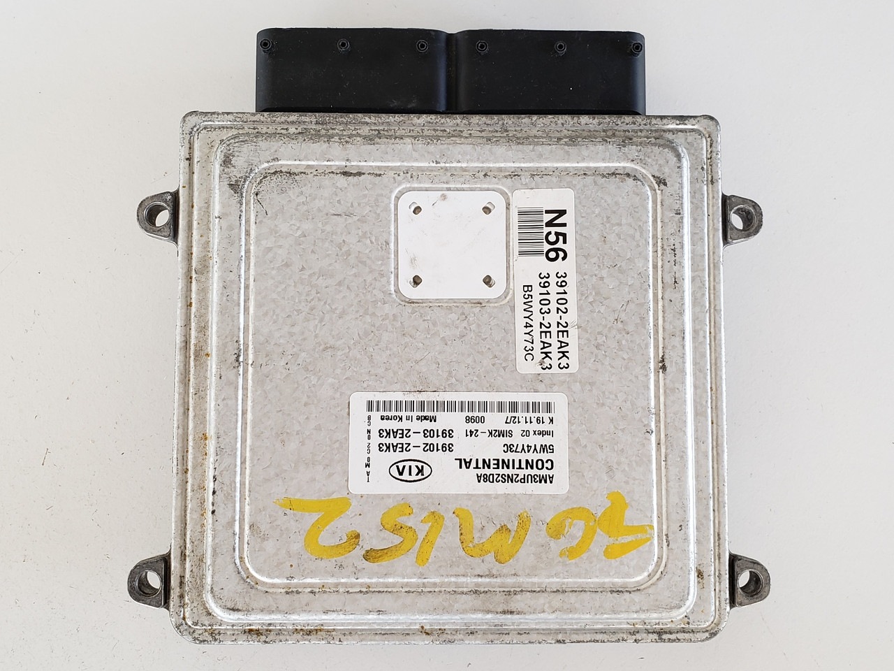 2012-2013 Kia Soul 39103-2EAK3 Computer Brain Engine Control ECU ECM EBX Module
