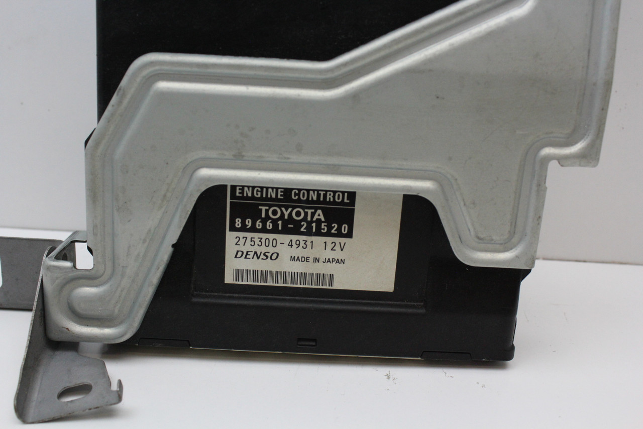 08 09 10 Scion TC 89661-21520 Computer Brain Engine Control ECU ECM EBX Module