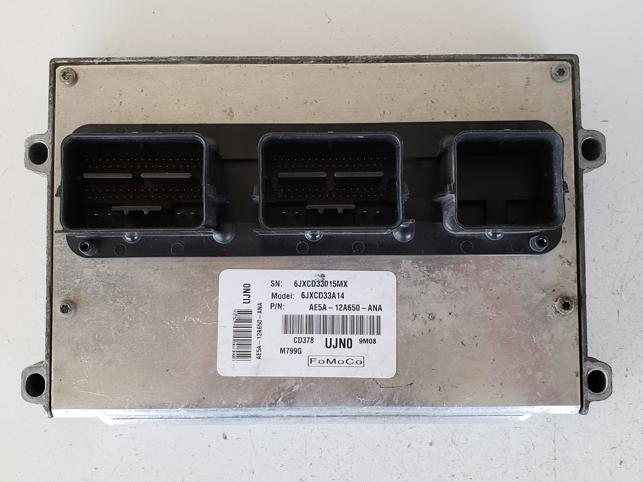 2010 Ford Fusion AE5A-12A650-ANA Computer Engine Control ECU ECM EBX Module