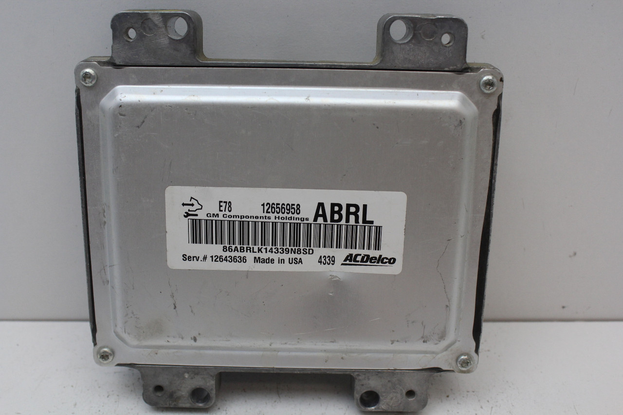 13 14 15 16 Trax 12643636 Computer Brain Engine Control ECU ECM EBX Module