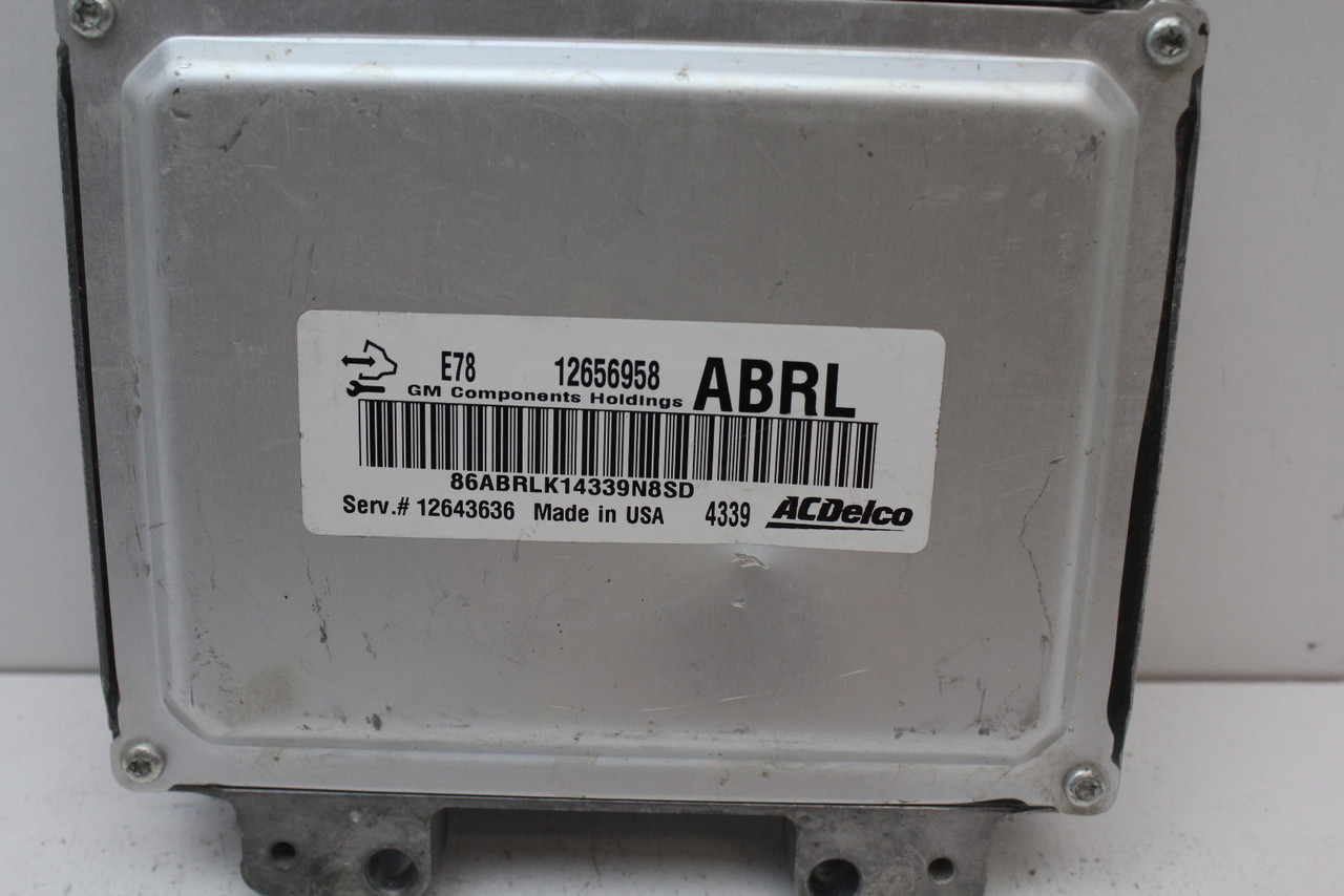 13 14 15 16 Trax 12643636 Computer Brain Engine Control ECU ECM EBX Module