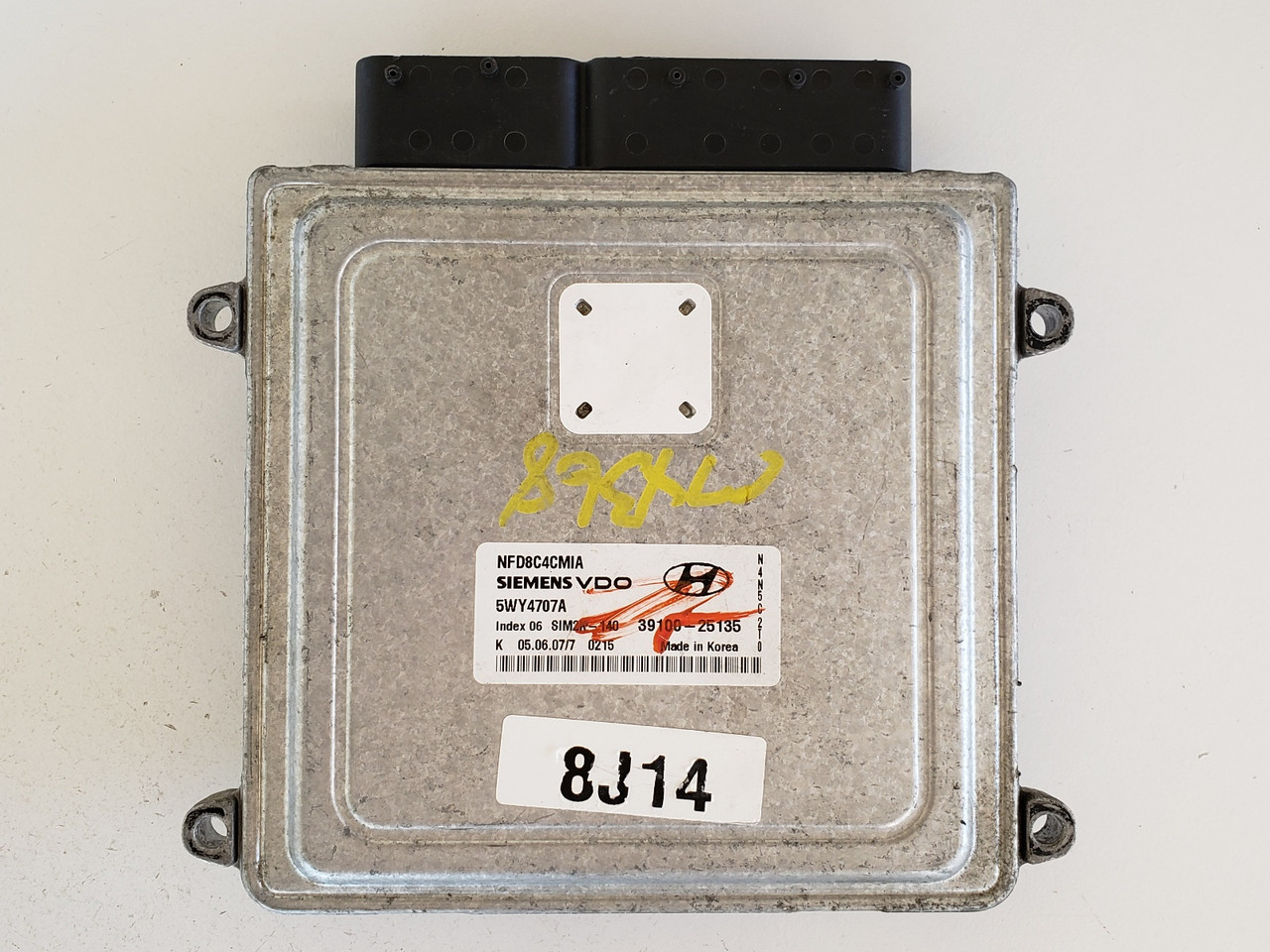 2006-2008 Sonata 39100-25135 Computer Brain Engine Control ECU ECM EBX Module