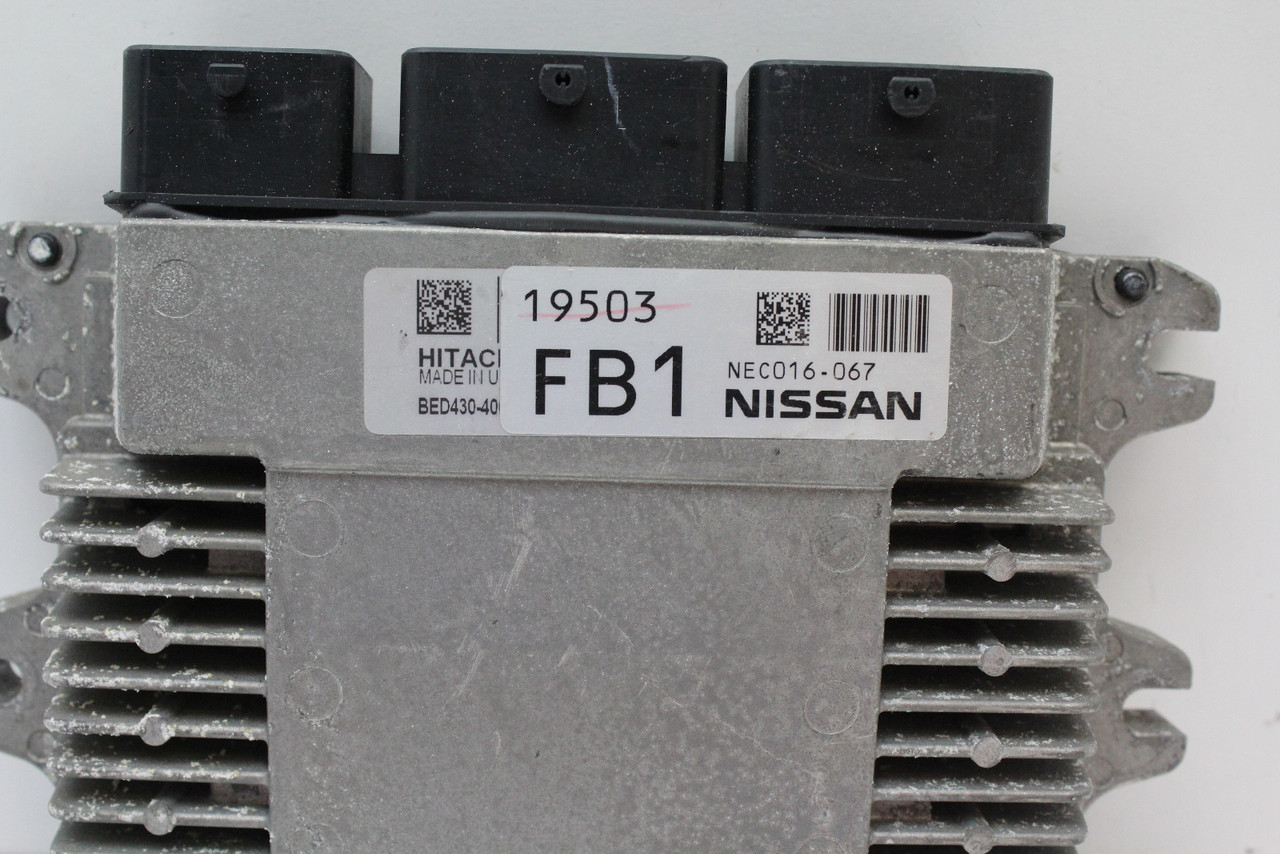 15 16 Nissan Juke NEC016-067 Computer Brain Engine Control ECU ECM EBX Module