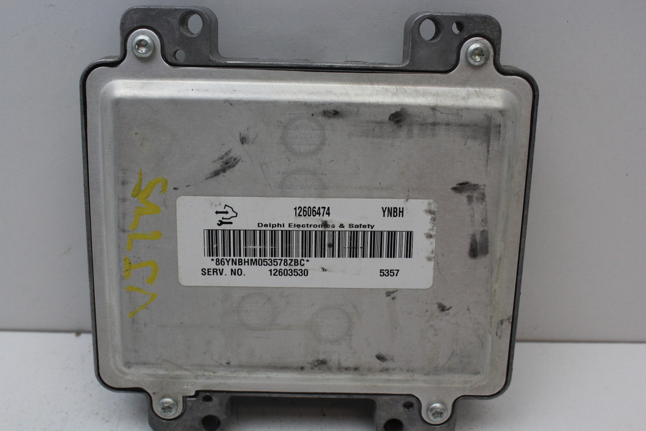 06-09 Chevrolet Impala 12603530 Computer Brain Engine Control ECU ECM EBX Module