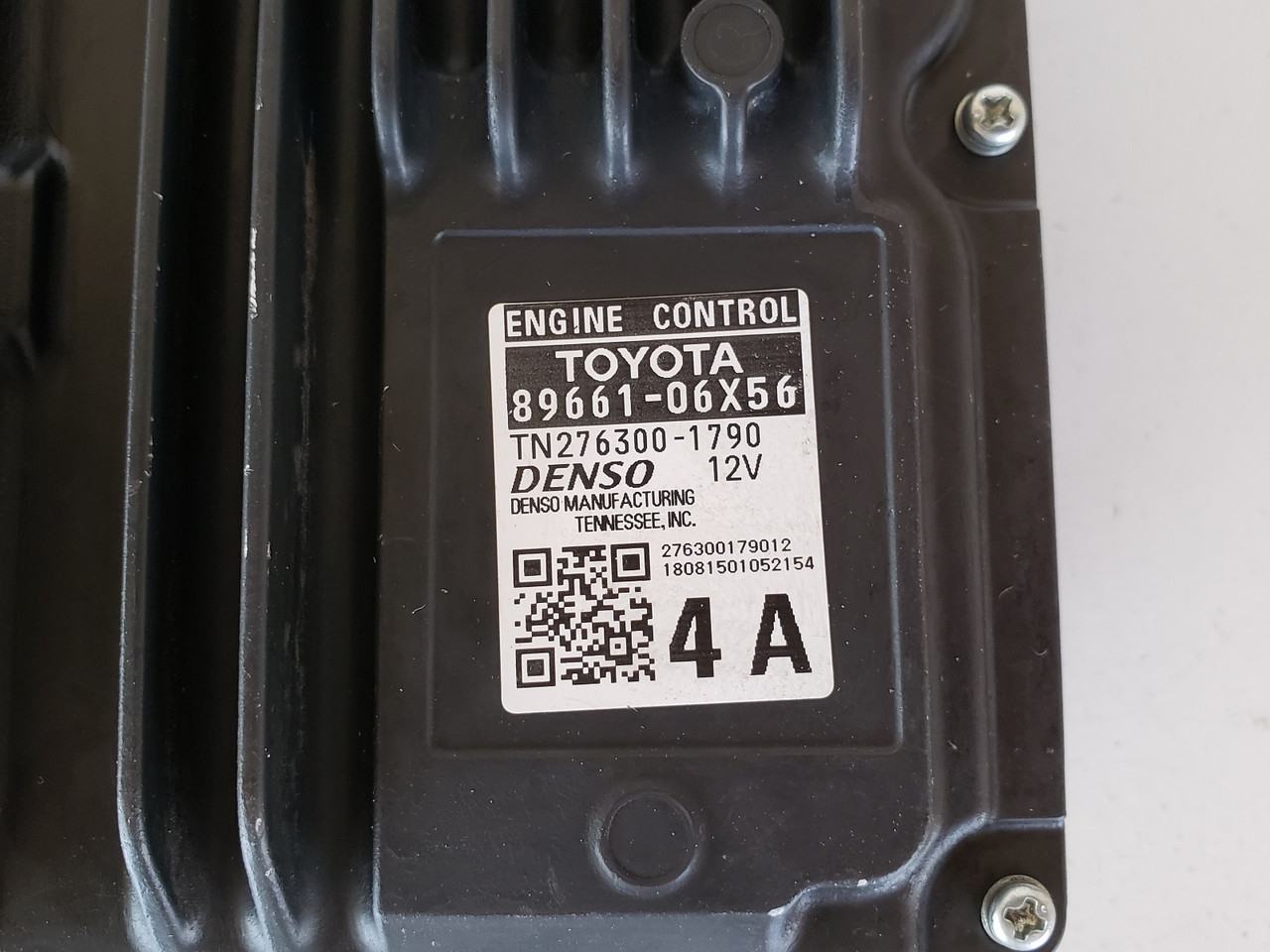 2018 Toyota Camry 89661-06X56 Computer Brain Engine Control ECU ECM EBX Module