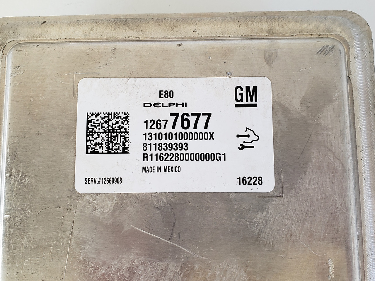 2017-2018 Cruze 12669908 Computer Brain Engine Control ECU ECM EBX Module