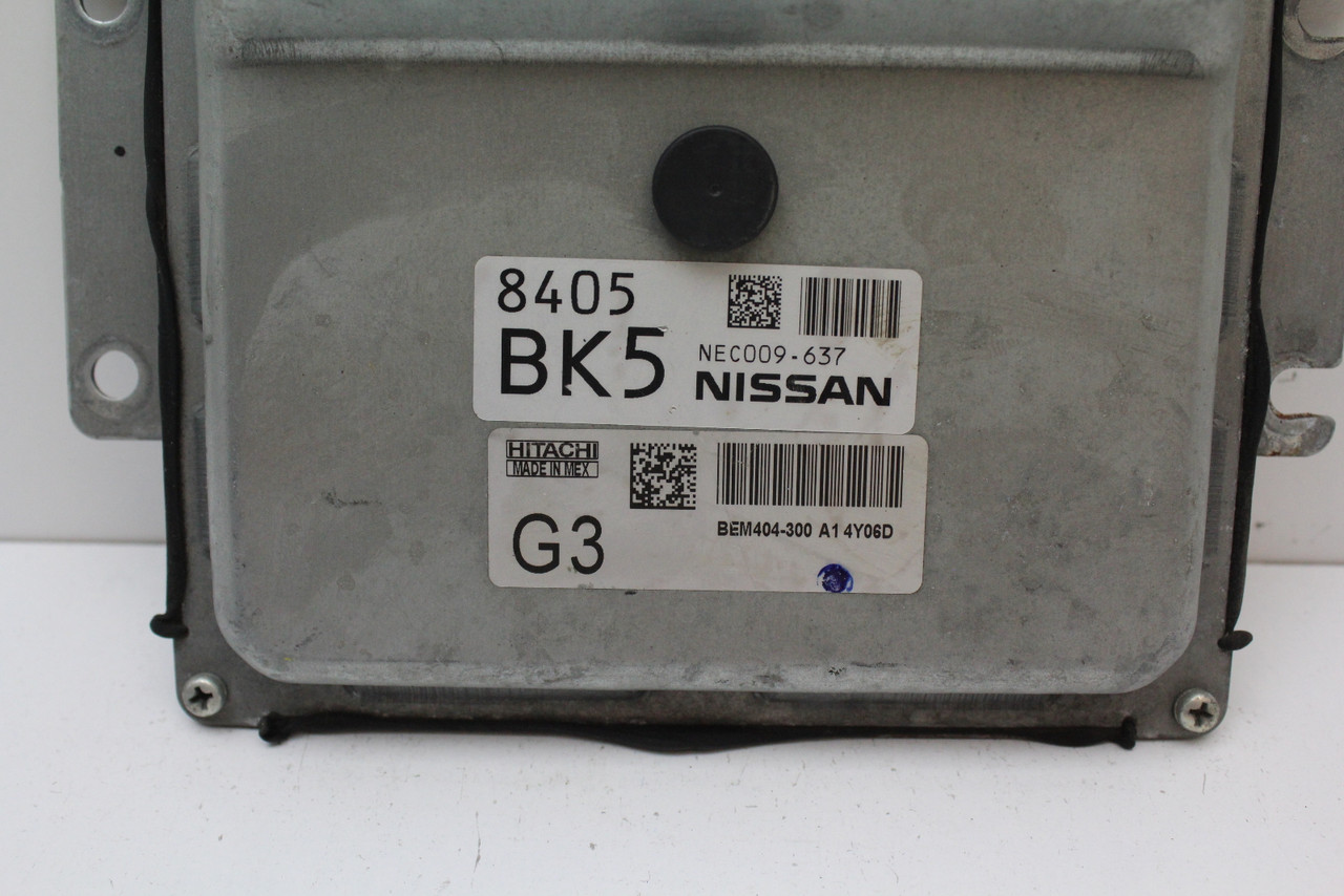 13-15 Nissan Sentra 1.8L NEC009-637 Computer Engine Control ECU ECM EBX Module