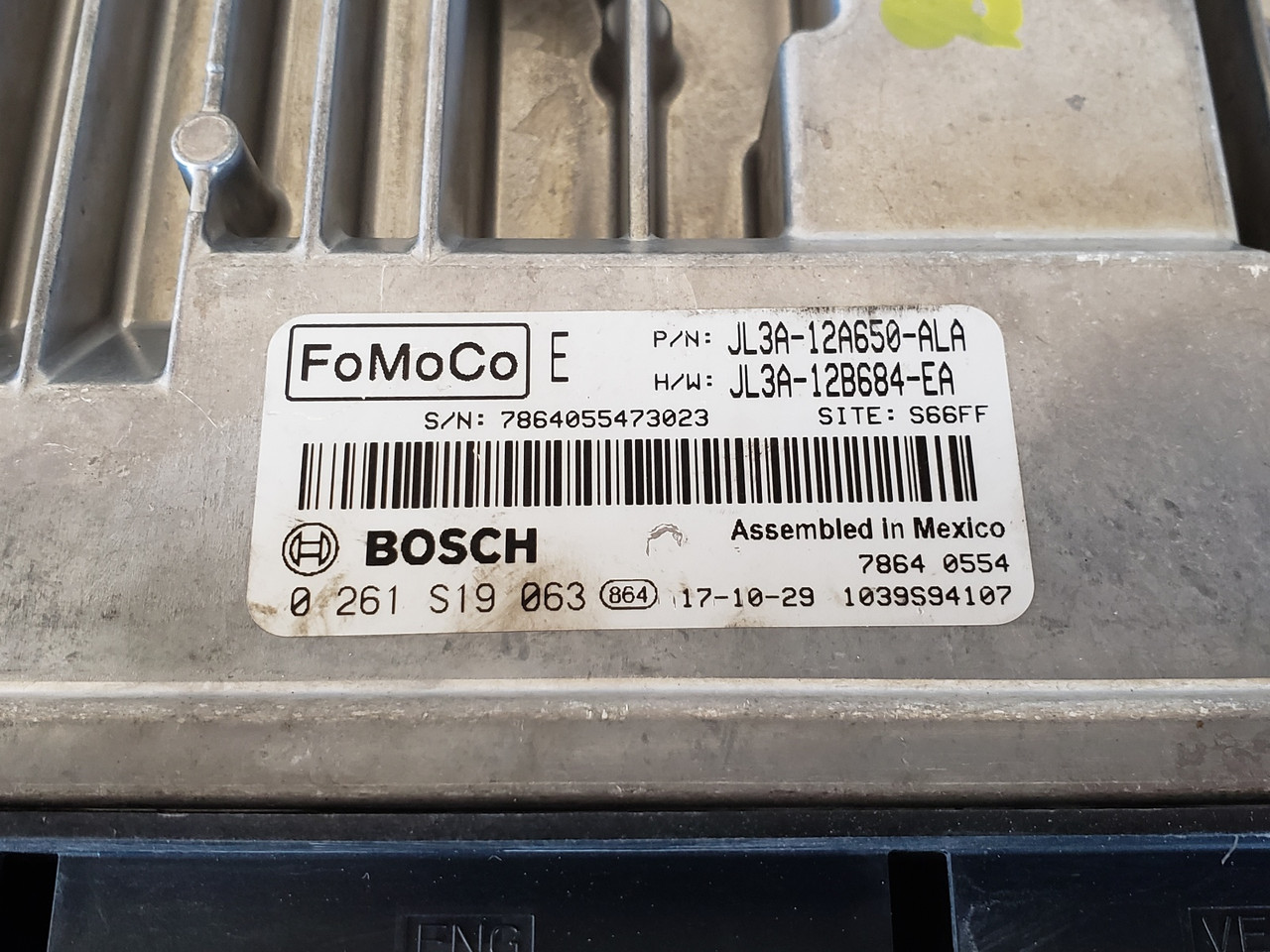 2018 F-150 F150 JL3A-12A650-ALA Computer Brain Engine Control ECU ECM EBX Module
