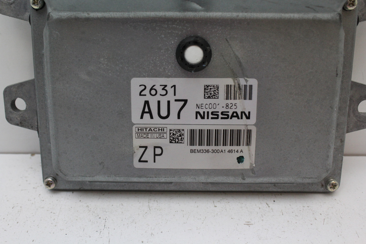 14 15 16 17 Versa NEC000-825 Computer Brain Engine Control ECU ECM EBX Module 14 15 16 17 Versa NEC000-825 Computer Brain Engine Control ECU ECM EBX Module