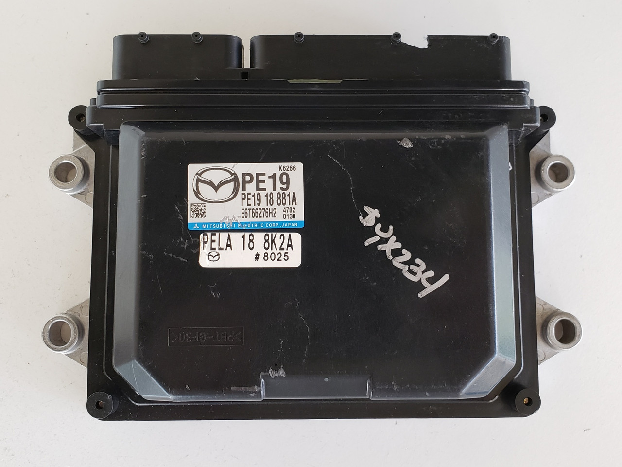 2014 Mazda 3 PE19 18 881A Computer Brain Engine Control ECU ECM