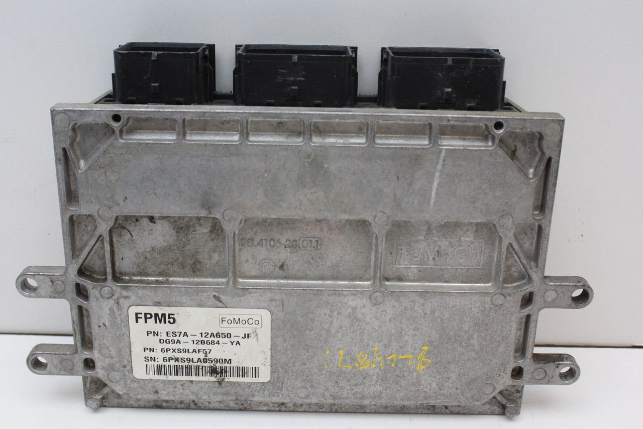 14-16 Ford Fusion 2.5L ES7A-12A650-JF Computer Engine Control ECU ECM EBX Module