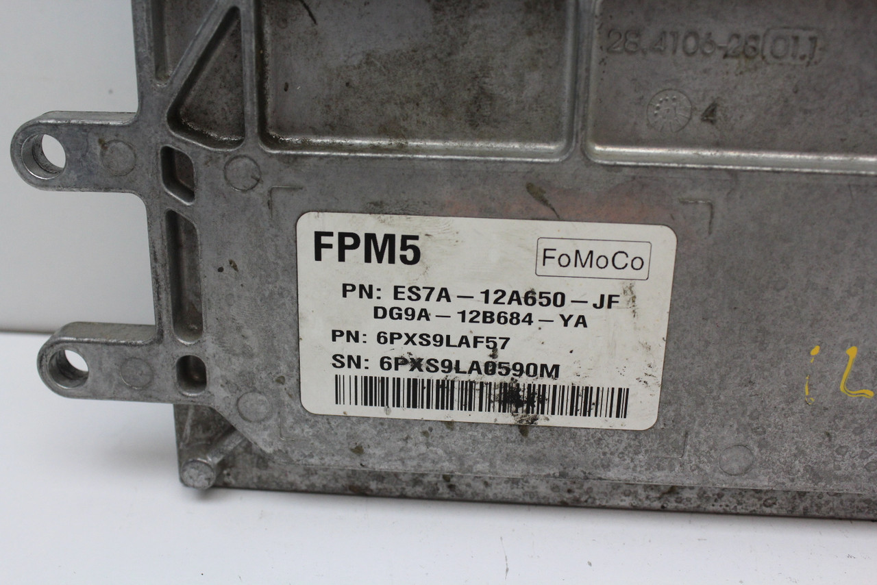 14-16 Ford Fusion 2.5L ES7A-12A650-JF Computer Engine Control ECU ECM EBX Module