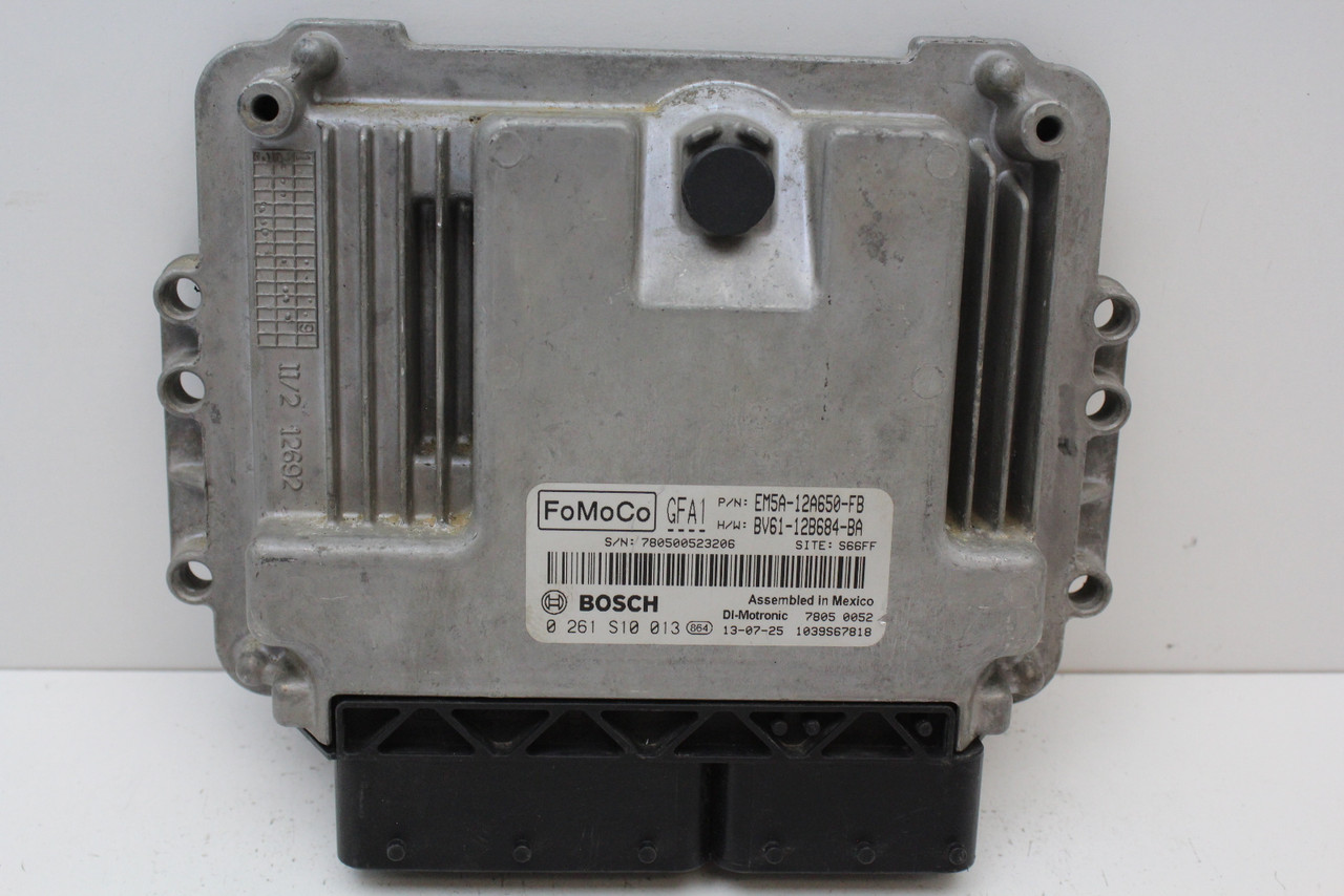 13 2013 Ford Focus EM5A-12A650-FB Computer Engine Control ECU ECM EBX Module