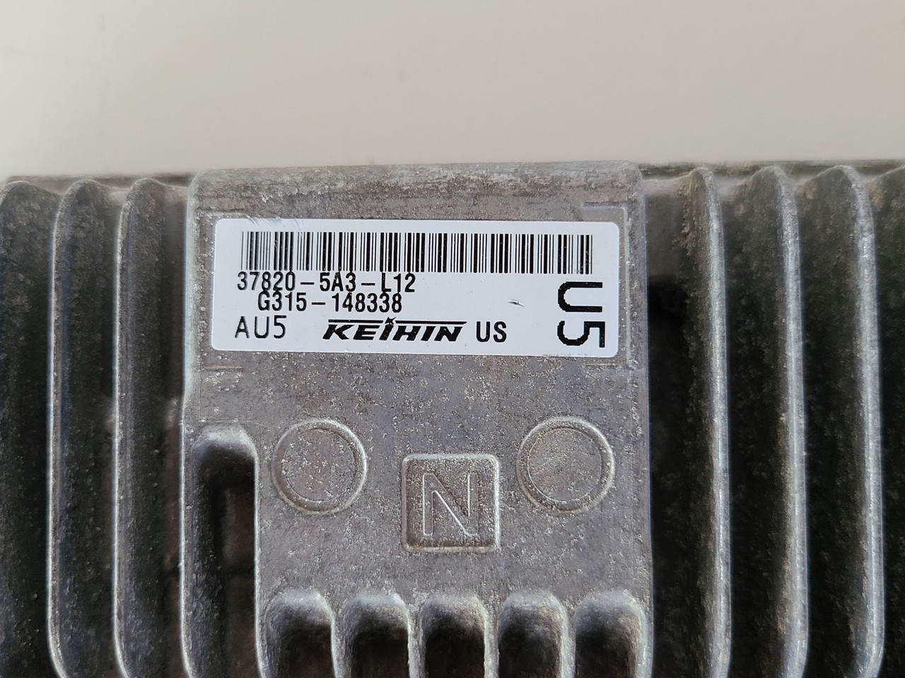 2014 Honda Accord 37820-5A3-L12 Computer Brain Engine Control ECU ECM EBX Module